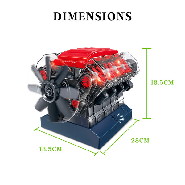 Stemnex Amazing V8 Model Engine STEM Toy Build Your Own