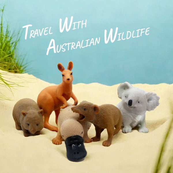 Stretchy Squishy Australian Wildlife Gift Set - Sensory