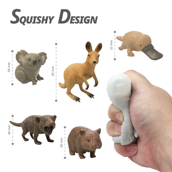 Stretchy Squishy Australian Wildlife Gift Set - Sensory