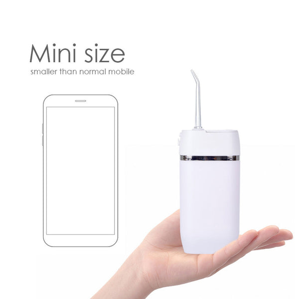 Teeth Water Flosser Rechargeable Cordless Cleaner - Travel
