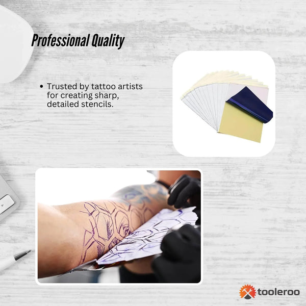 Tooleroo 50x Sheets A4 Tattoo Thermal Paper