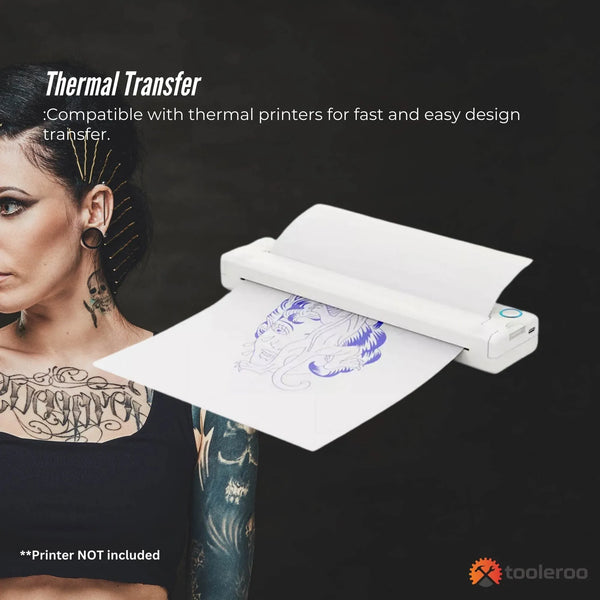 Tooleroo 50x Sheets A4 Tattoo Thermal Paper