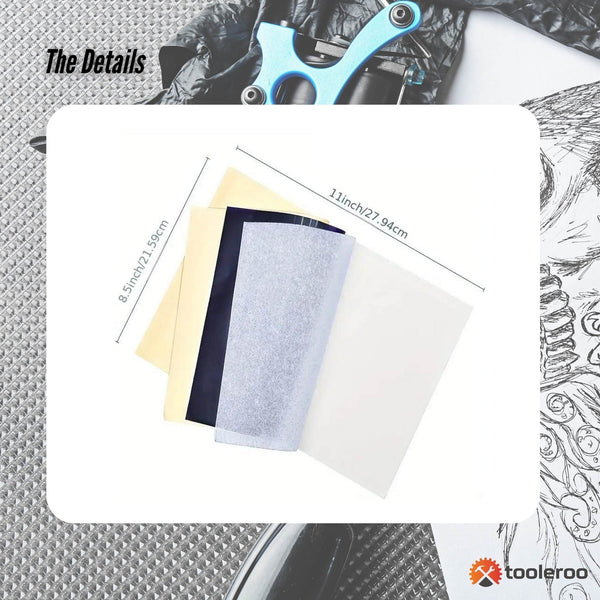 Tooleroo 50x Sheets A4 Tattoo Thermal Paper