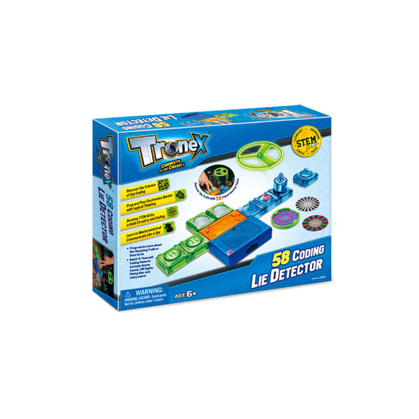 Tronex 58 Coding Lie Detector STEM Toy Build Your Own