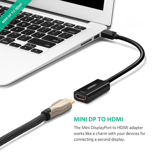 UGREEN 40360 4K Mini DP to HDMI Adapter - Audio & Video >