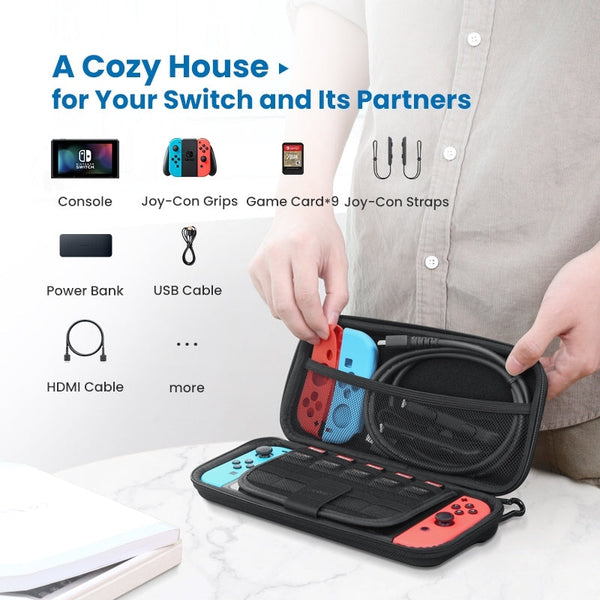 UGREEN 50974 Portable Case for Nintendo Switch - Gift &