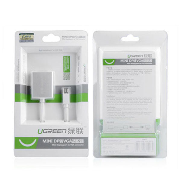 UGREEN Mini Display Port to VGA Converter (10403) - Audio &