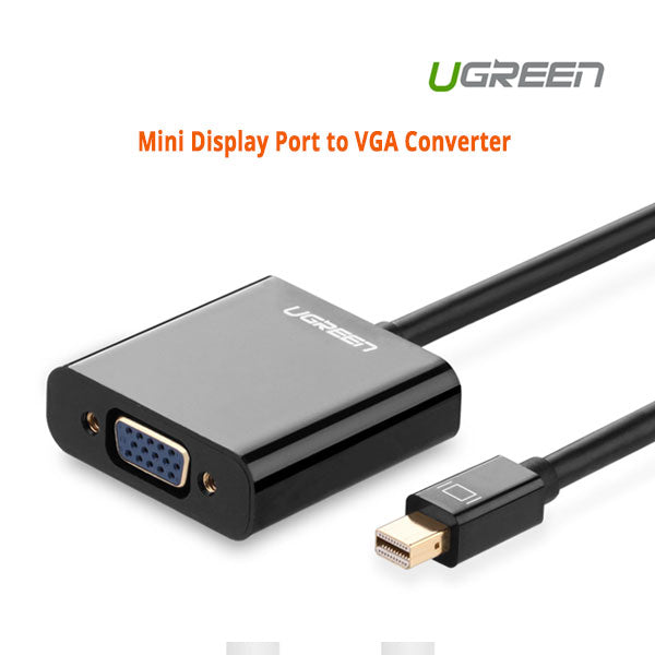 UGREEN Mini DP Port to VGA Converter (10459) - Audio &
