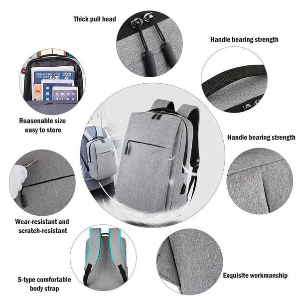 Waterproof Laptop Backpack Bag for Men Women School Travel