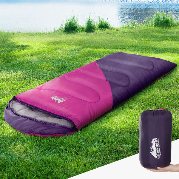Weisshorn Sleeping Bag Kids Single 172cm Thermal Camping