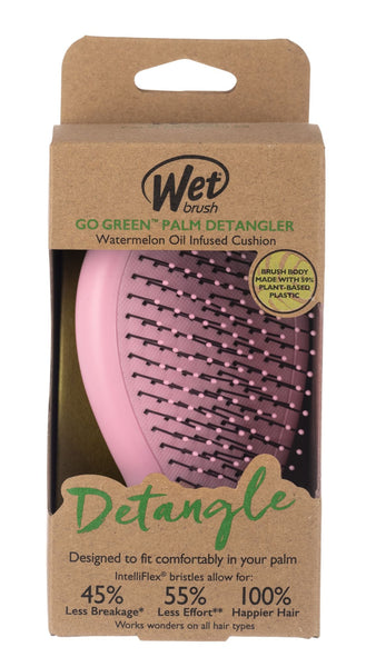 Wet Brush Go Green Palm Detangler - Pink - Haircare