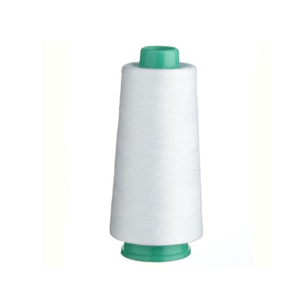 White Overlocking Thread 2000m Polyester Birch Overlocker