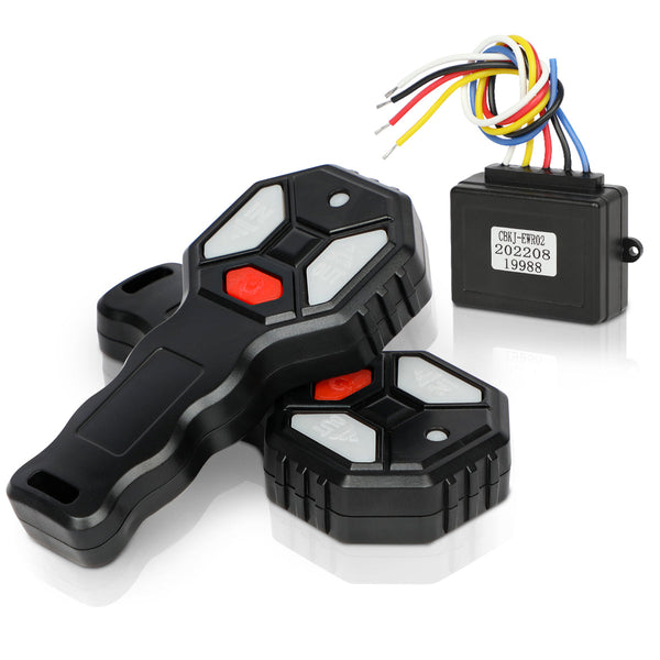 X-BULL 2x Wireless Winch Remote Control 12 Volt Handset