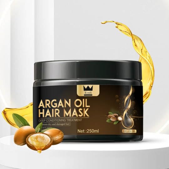 Xiodi Argan Oil Hair Mask 100% Pure Anti-Hairfall Dandruff
