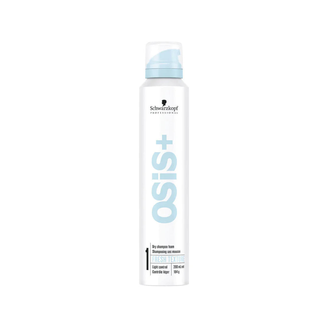 Schwarzkopf Osis+ Fresh Texture Mousse Dry Shampoo Foam