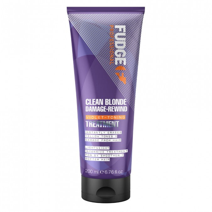 Fudge Clean Blonde Damage Rewind Violet Toning Treatment