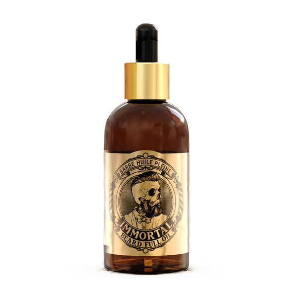 Immortal Premium Beard Pack - Beard Shampoo, Style Cream & Oil