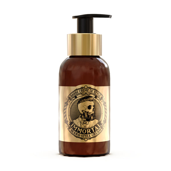 Immortal Premium Beard Pack - Beard Shampoo, Style Cream & Oil