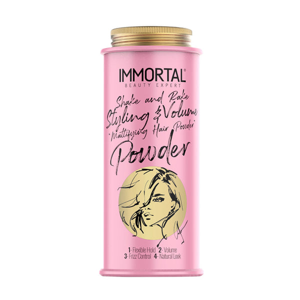 Immortal Infuse Styling and Volume Mattifying Hair Powder 20g - 24 Piece with Stand