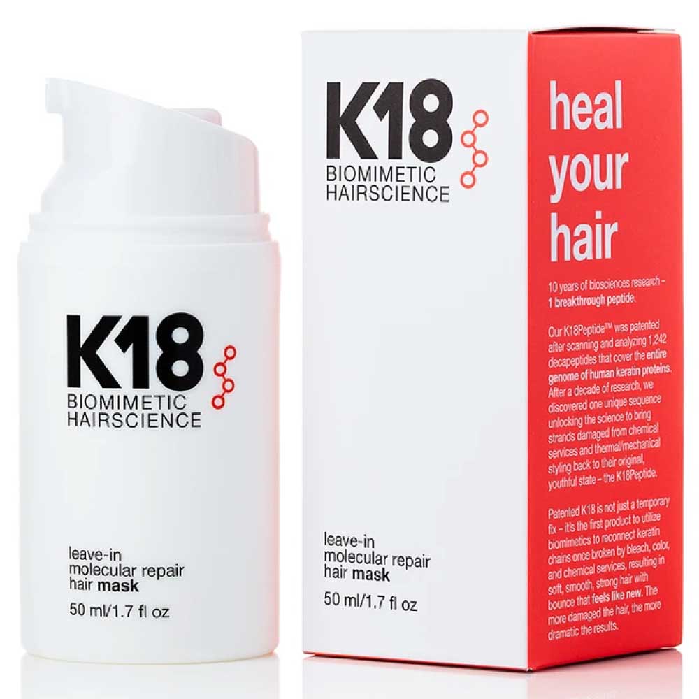 K18 Leave-In Molecular Repair Mask 50ml on sale