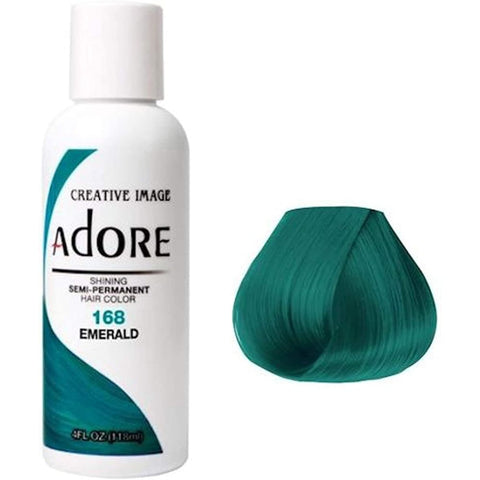 Adore Shining Semi Permanent Hair Color, Emerald, 118 Ml, Pack of 1