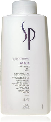 Wella SP Repair Hair Shampoo Intensively Restored Damaged Hair, 1L