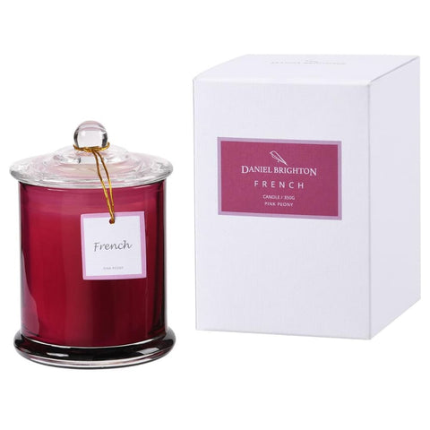 Daniel Brighton Pink Peony 350g Scented Candle - French Free