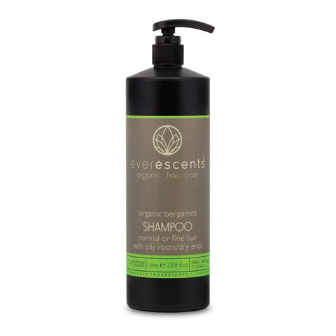 Everescents Organic Bergamot Shampoo 1000ml Free Shipping
