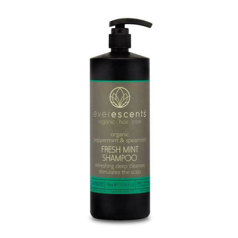 Everescents Organic Mint Shampoo - Clarify & Rejuvenates 