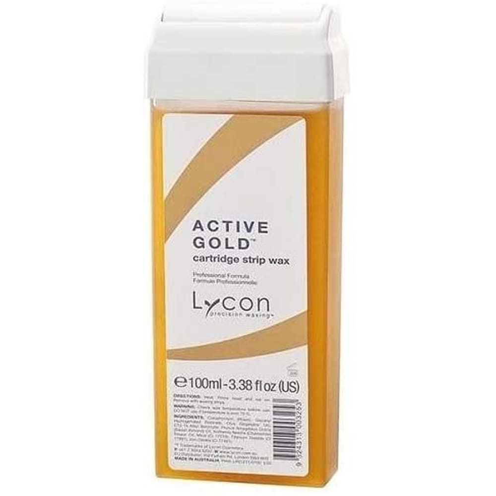 Lycon Active Gold Strip Wax Cartridge 100 Ml, 100 Ml