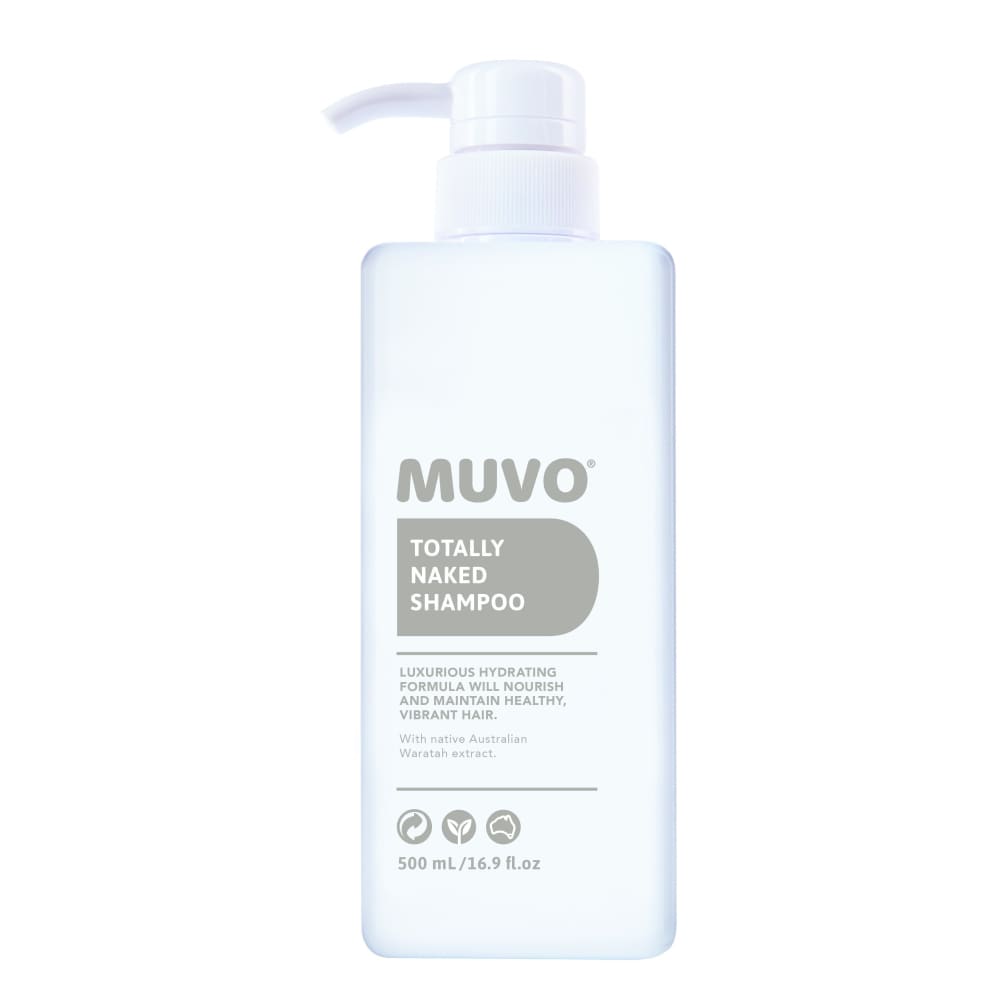 MUVO Totally Naked Shampoo 500ml - Haircare