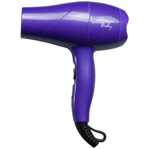 Silver Bullet Metallic Baby 1200W Hair Dryer, Purple