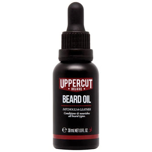 Uppercut Deluxe Beard Oil Patchouli & Leather 30ml - BEARD &