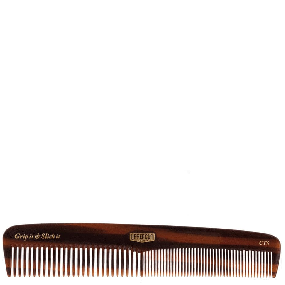 Uppercut Deluxe Pocket Hair Comb Faux Tortoiseshell 180mm - 