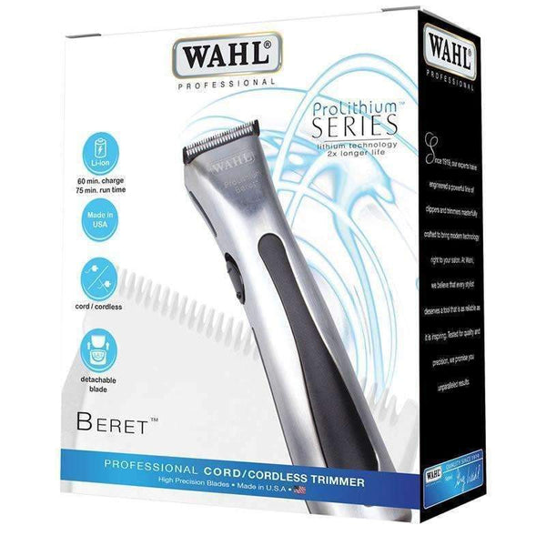 Wahl Beret Trimmer Pro Lithium | Brushed Aluminium | WA8841-612 Free Shipping