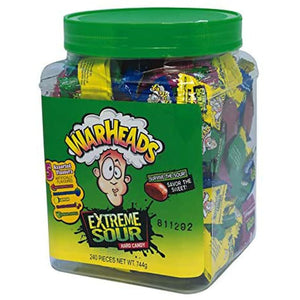 Warheads a Extreme Sour Hard Candy Tub, 744 G, Sour