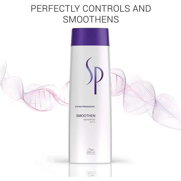 Wella SP Smoothen Hair Shampoo for Unmanageable Coarse Hair,250Ml